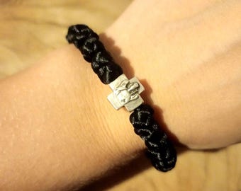 Pulsera de cuerda de oración ortodoxa con rosario de 33 nudos