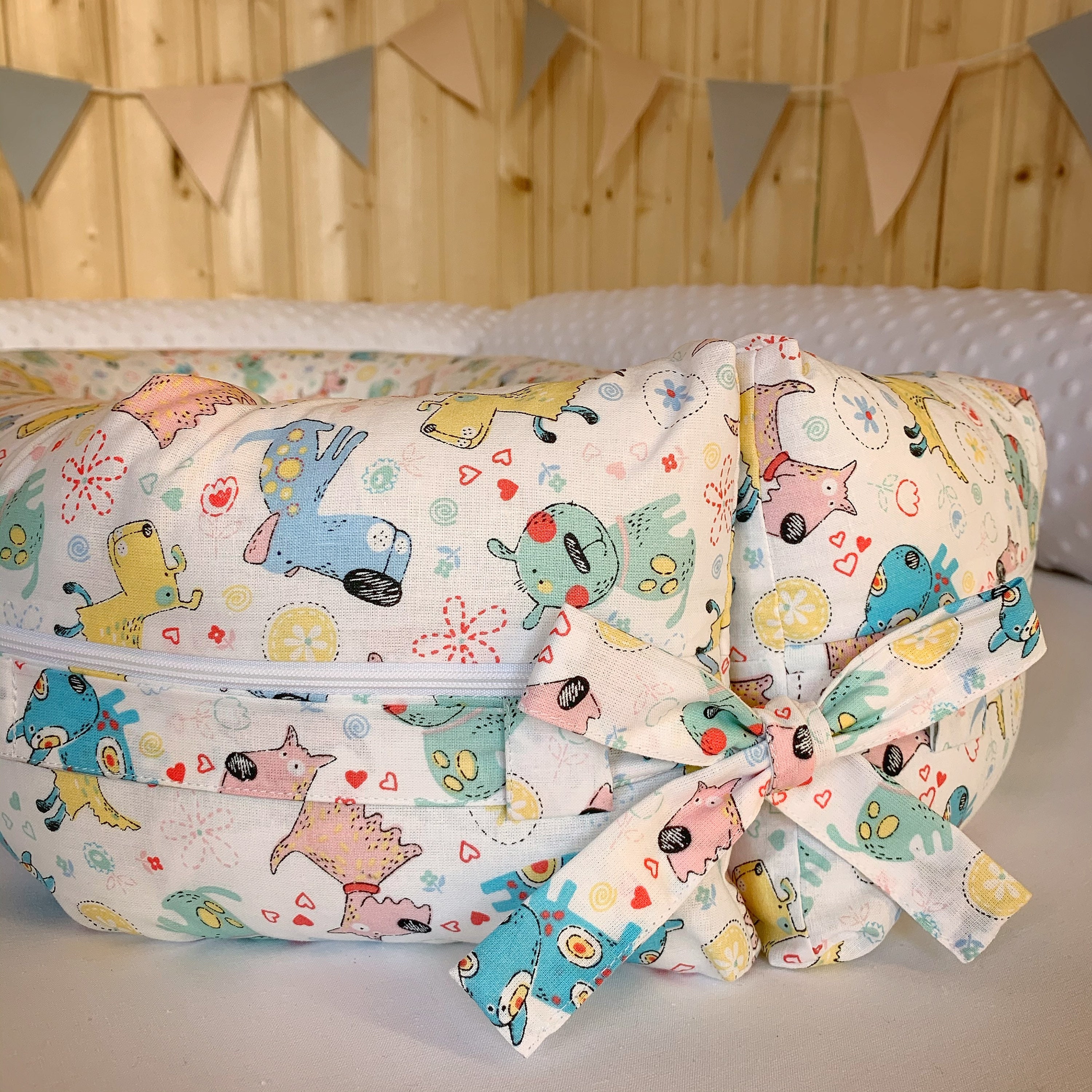 Babynest bed dogs Co sleeper for baby Snuggle nest Infant Etsy