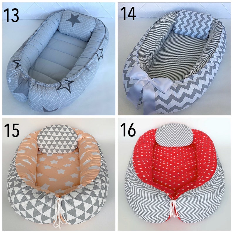 Infant cot Snuggle nest Cocoonbaby Baby positioner Etsy
