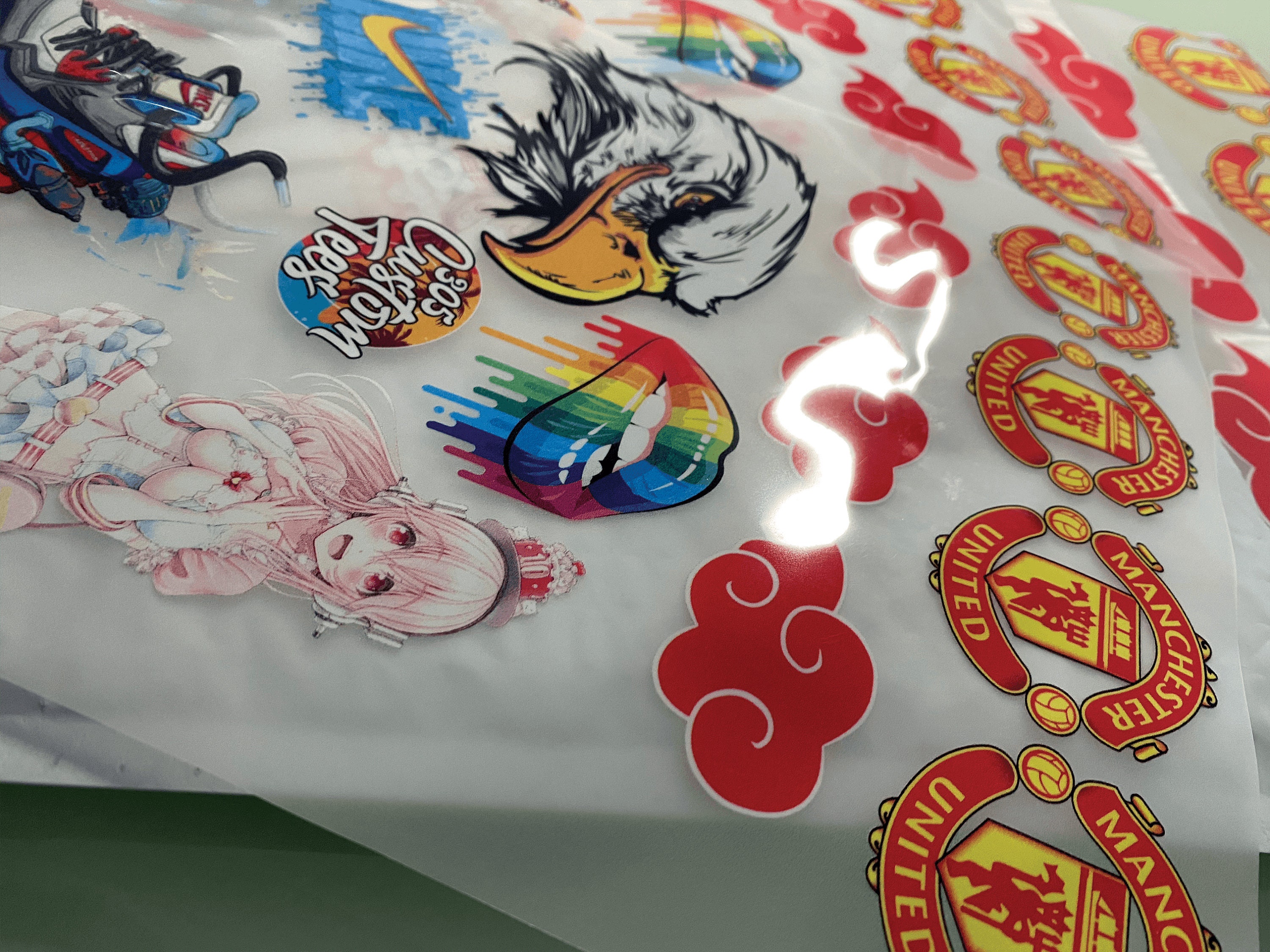 DTF DirectTo Film Transfers Custom Full Color DTF Heat Etsy