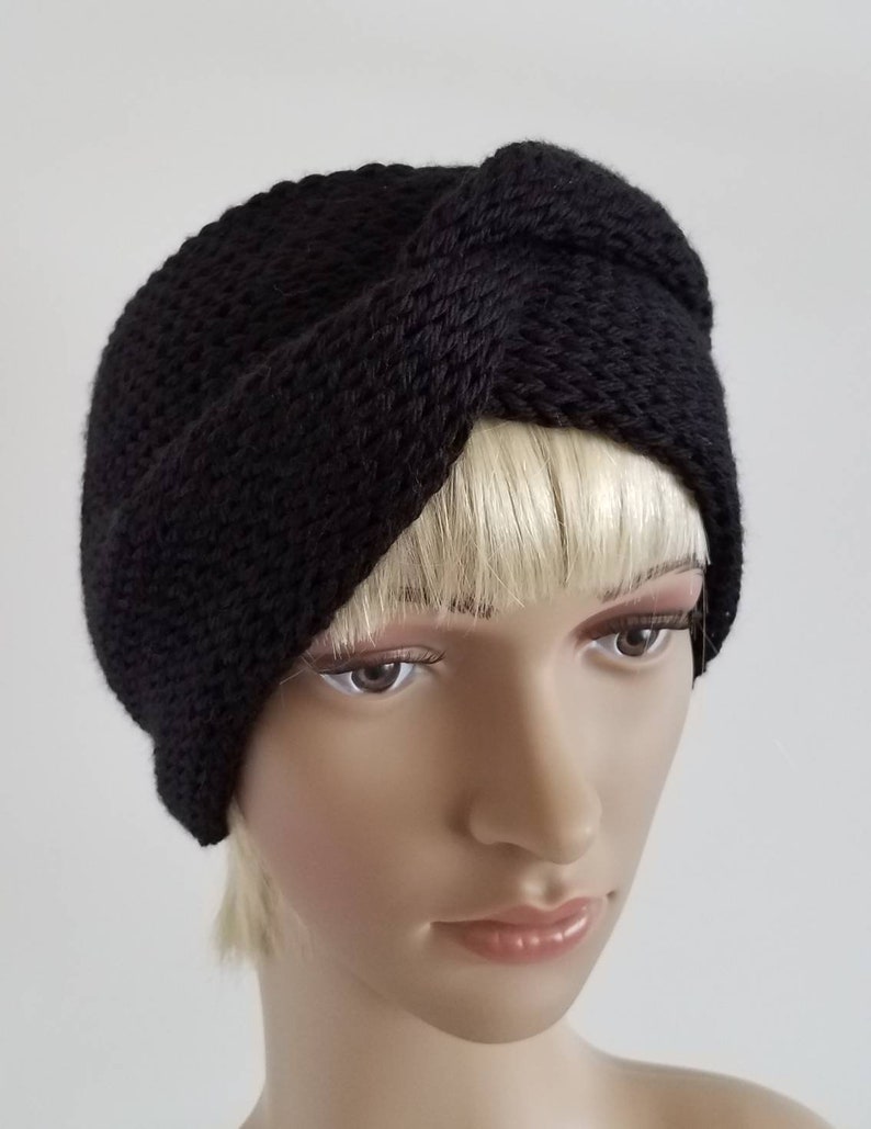winter hats, Knitted Twisted earwarmerheadband