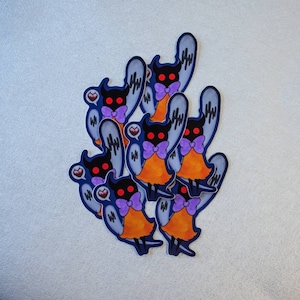 Demon baby and his Ghosties Vinyl Sticker/ Die cut sticker/ Laptop sticker