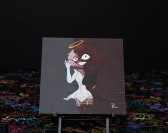 Halloween: Angel or Devil 5.5” x 5.5” Art Prints