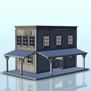 Wild West saloon 34 - STL 3D Printing