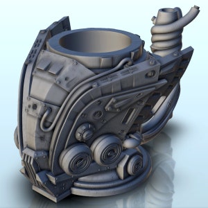 Killer Roboter Dic Tasse (24) - 3D-Modell Druck SLA FDM Drucker Prusa Anycubic