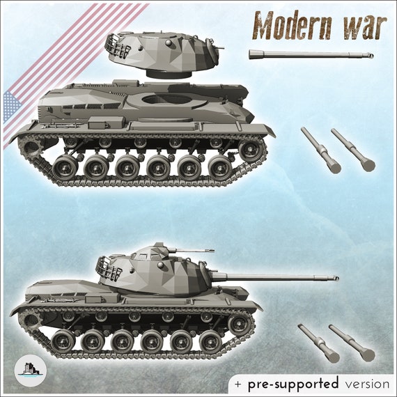 アメリカ重戦車 M48 パットン - アメリカ米陸軍冷戦アメリカ時代鉄の 