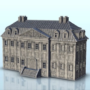 Building 19 - STL 3D Printing scenery terrain architecture Bolt Action Flames of War