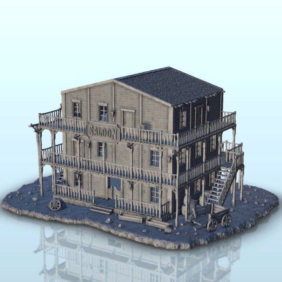 Large Two story Saloon 6 Wild West STL 3D Printing Etsy large-two-story-saloon-6-wild-west-stl-3d-printing-etsy
