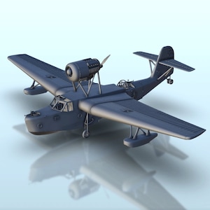 Beriev MBR-2 bis - Stl 3D Printing WW2 Second USSR plane Russian Konlfikt 47