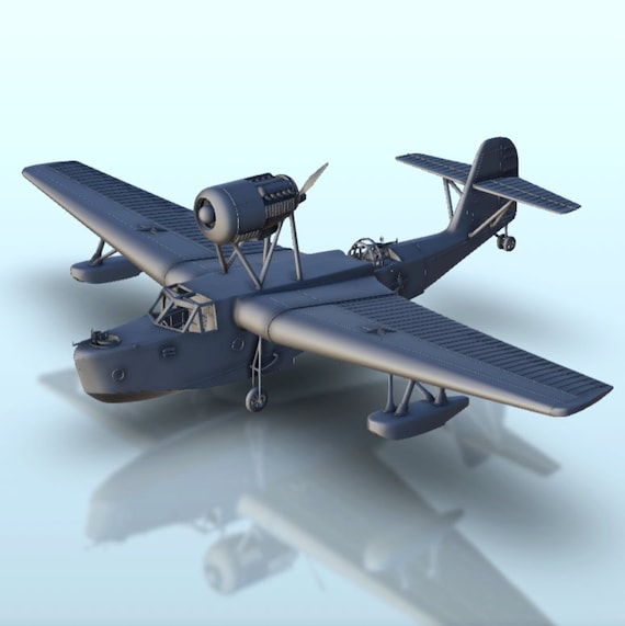Buy Beriev MBR 2 Bis Stl 3D Printing WW2 Second USSR Plane Russian
