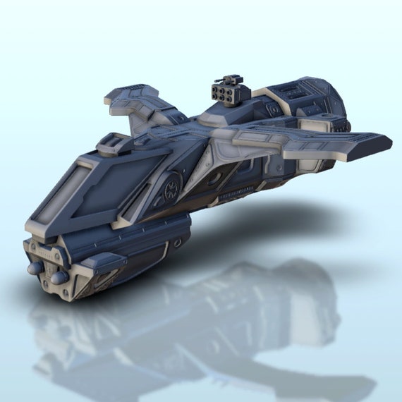 Megaleus Spaceship 20 STL 3D Printing Etsy