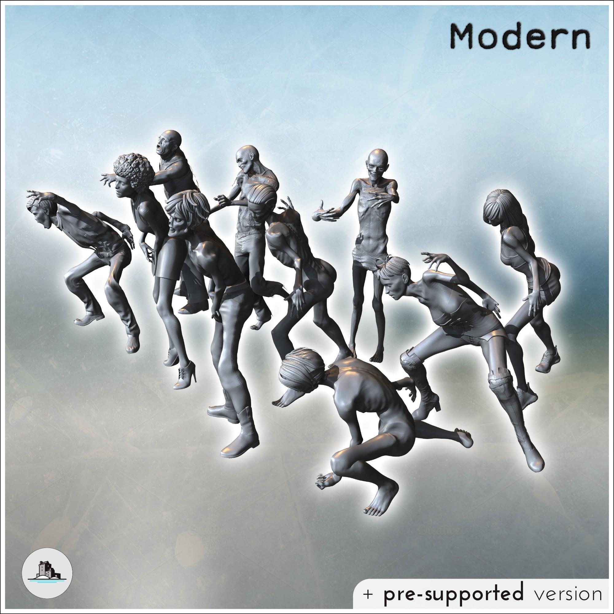 Figura zombie - Etsy México, image size:2000x2000