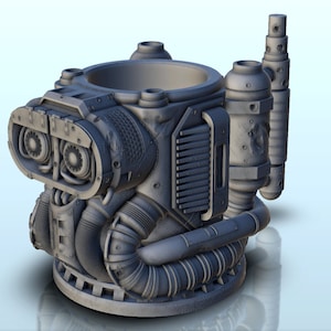 Cyber Monkey Würfelbecher (26) - 3D-Modelldruck SLA FDM Prusa Anycubic Drucker
