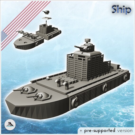 LMC-6 ATC Zippo Flamethrower Patrol Boat - Usa Us Army Cold