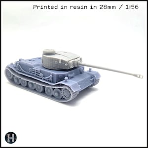 VK 45.01 (P) Tiger prototype - Resin-printed 28mm WW2 Axis & Allies 39 -45 1939 1945 Combat Command