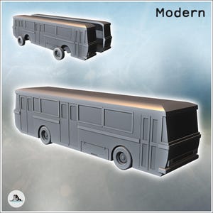 現代の公共交通機関 市バス (2) - STL 3D 印刷プリンター 第二次世界大戦 第一次世界大戦 現代の冷戦 第三次世界大戦 侵略