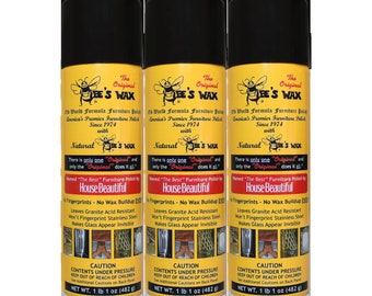 The Original Bee's Wax Old World Formula Furniture Polish - 3 Pack
