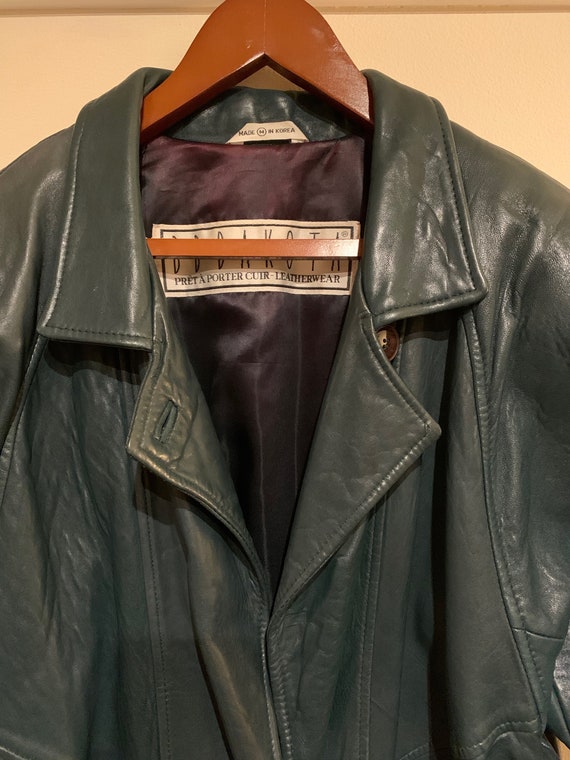 Gorgeous Green Trench Coat, Womens Baggy Trench Co