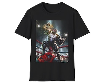 Venom Unisex T-Shirt, Spiderman Villain Graphic Tee, Comic Book Fan Gift, Tom Hardy Movie Shirt, Eddie Brock Symbiote Top
