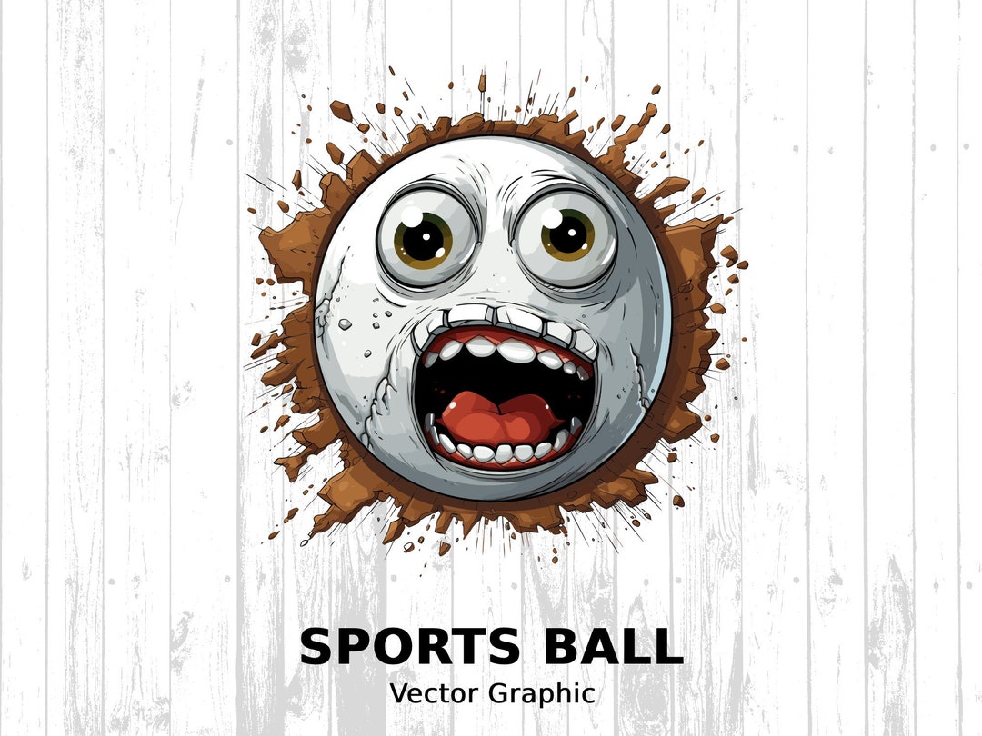 Artistic SVG Sports Ball Illustrations Contemporary Art Svgs Etsy