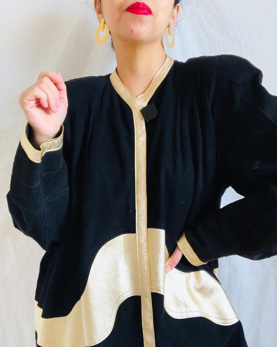 Vintage Jean Muir Suede Jacket