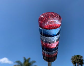 Patriotic Uncle Sam Shift Knob Hot Rod Auto Gear Shifter USA Kool Collectibles