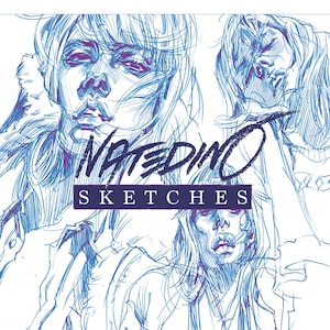 Nate Dino SKETCHES Drawing Book || Drawings Of The Female Subject