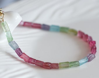 Juliette Rainbow Tourmaline Bracelet