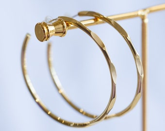 Harmoni Round Hoop Earrings