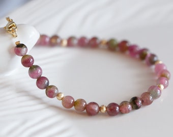 Journee Watermelon Tourmaline Bracelet