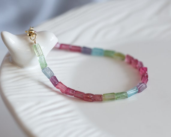 Juliette Rainbow Tourmaline Bracelet