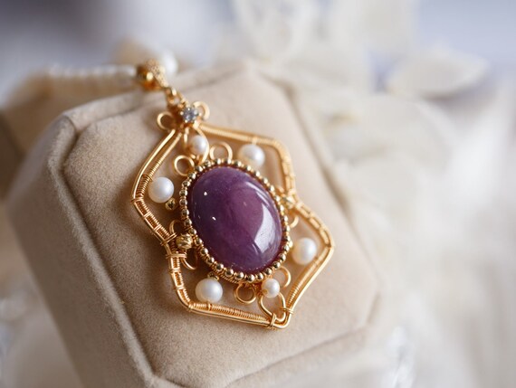 Aida Ruby Statement Necklace