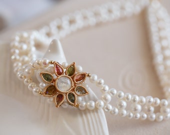 Giuliana Rainbow Tourmaline Sunflower Choker Necklace