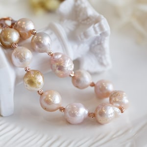 Sakura Metallic Lustre Baroque Pearl Bracelet