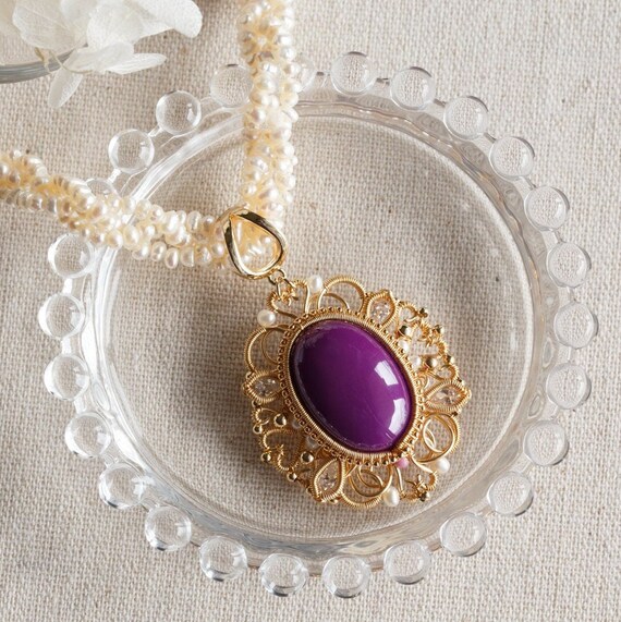 Avayah Phosphosiderite Choker Necklace