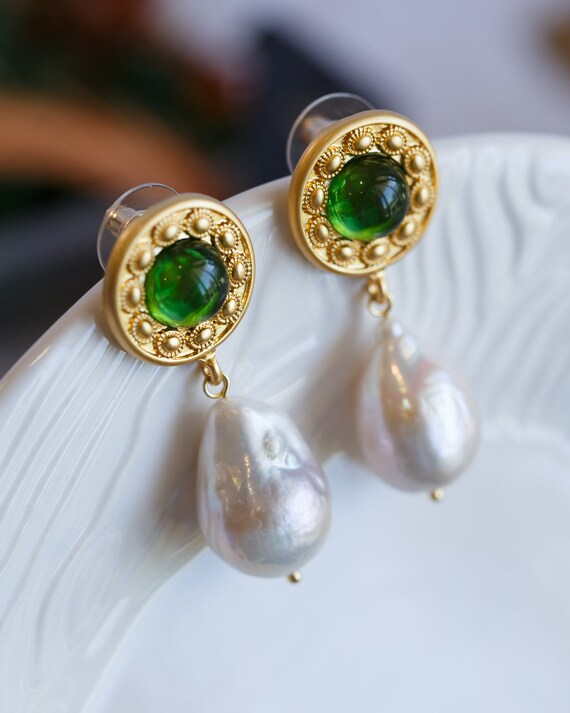 Merona Baroque Pearl Earrings