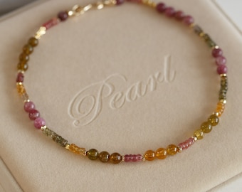 Vera Natural Tourmaline Choker Necklace