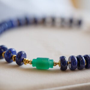 Coventina Lapis Lazuli Choker Necklace image 7