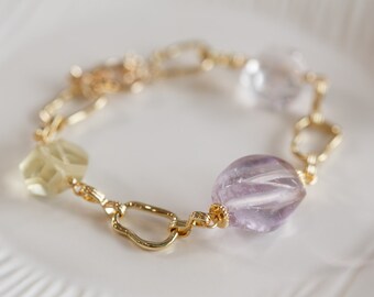 Bronte Colourful Gemstone Bracelet