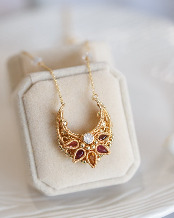 Gianna Tourmaline Pendant Necklace