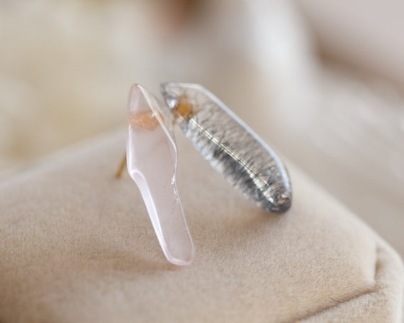 Ainhoa Natural Crystal Stud Earrings