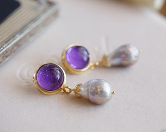 Bodicia Baroque Pearl Vintage Style Earrings