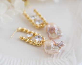 Hadleigh Baroque Pearl Earrings
