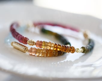 Cielo Rainbow Tourmaline Choker Necklace