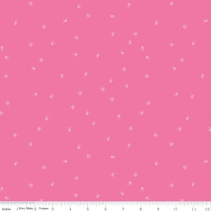 New Dawn Hot Pink Bees Fabric Yardage, Citrus & Mint for Riley Blake Designs, Sold by Half-Yard Increments, Summer Fabric