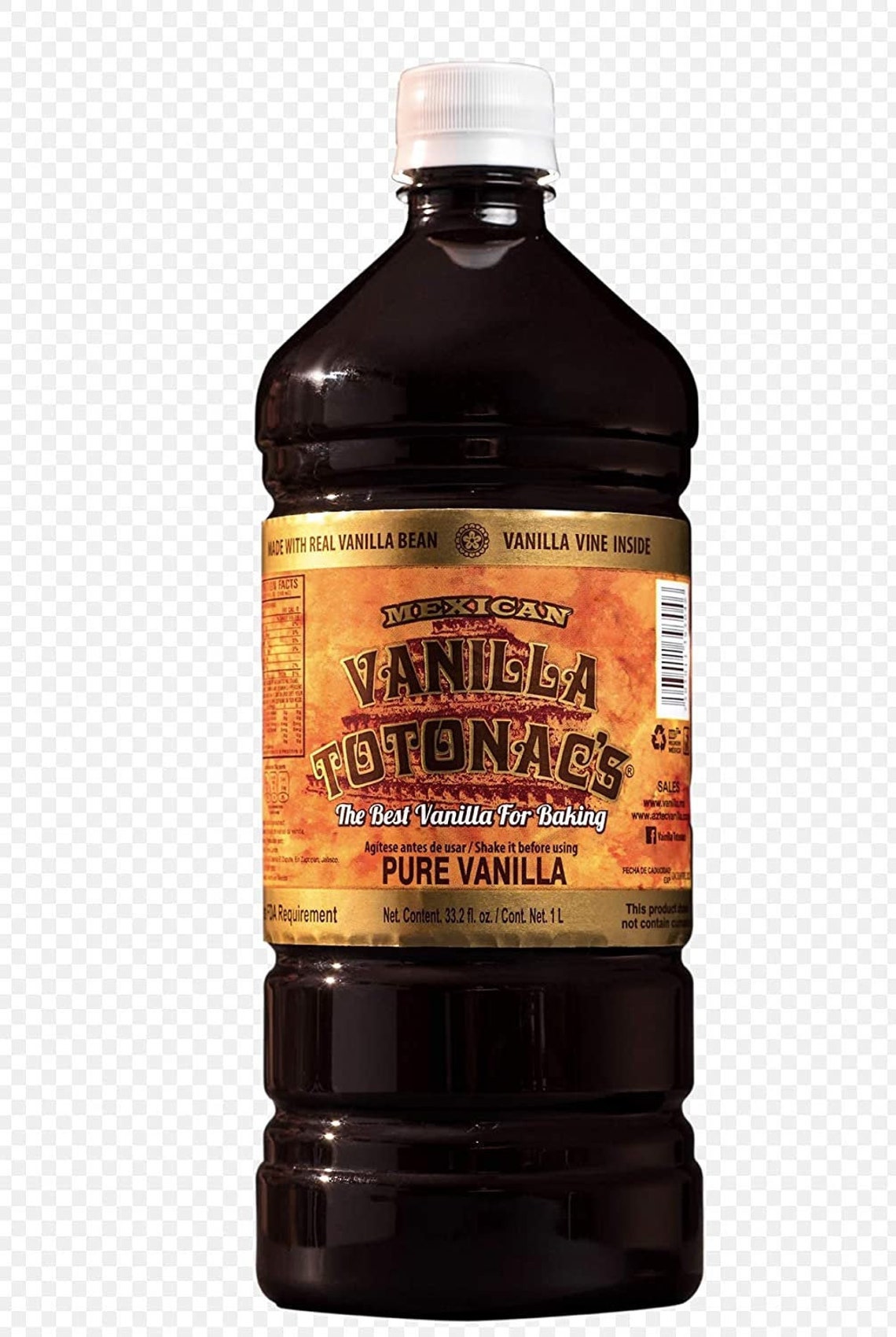 Totonac's Mexican Vanilla Extract 33.2 fl.oz Etsy