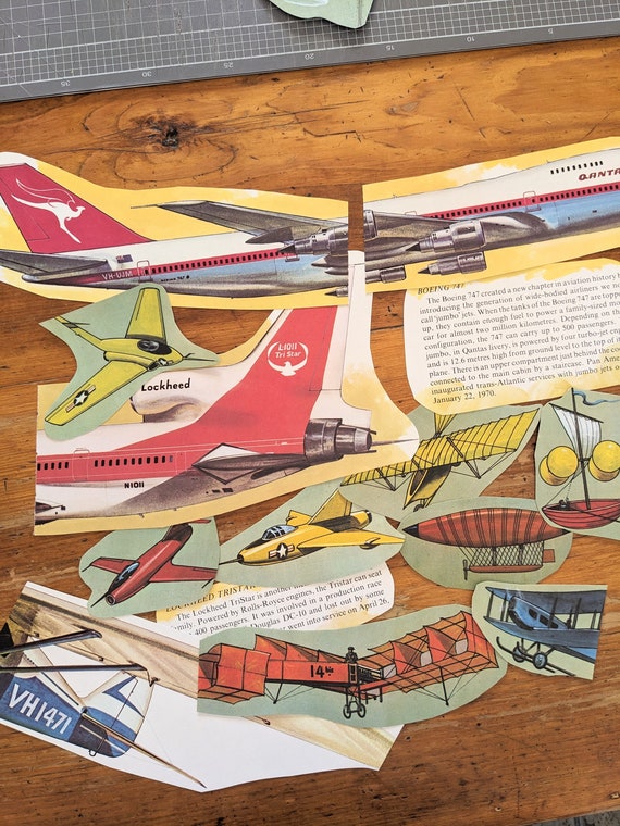 Vintage Scraps - Aeroplanes Vintage Scraps - Aeroplanes