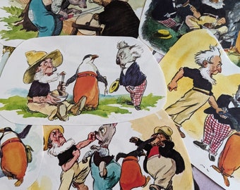 Vintage Norman Lindsay Illustrations: 33 Piece Magic Pudding Paper Pack