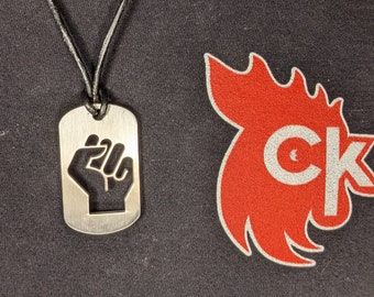 Fist Dog Tag