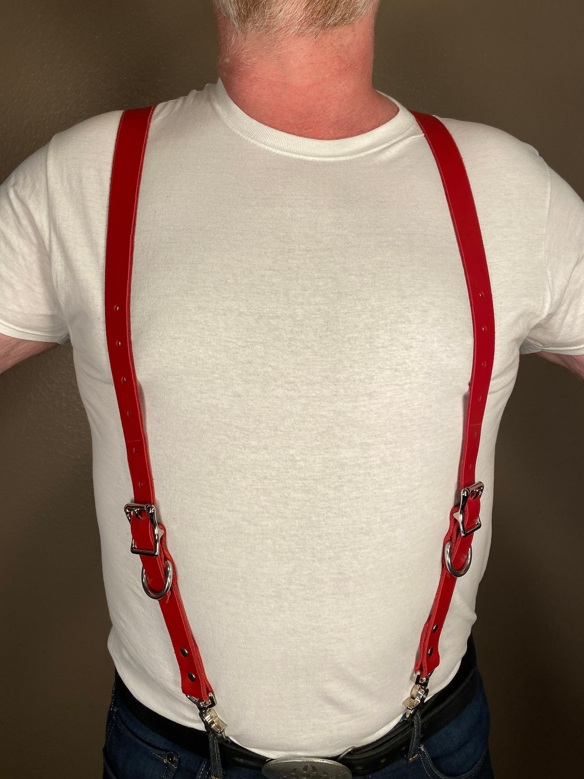 Bear Paw Suspenders Etsy